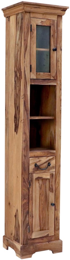 furniture-nabytek.cz - Skrinka do kúpeľne z indického masívu palisander 40x190x35