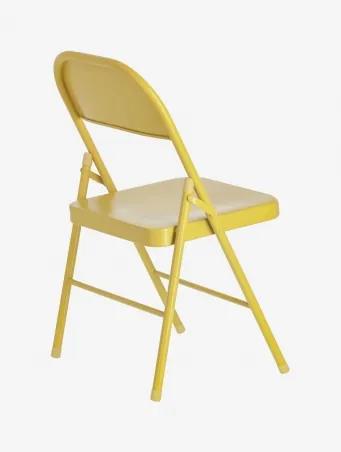 AIDANA skladacia stolička Žltá