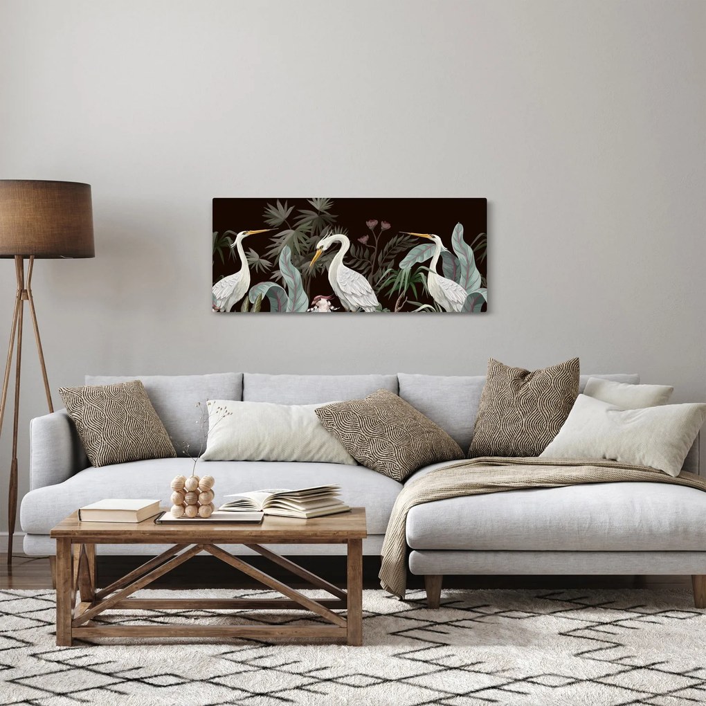 Obraz - Vtáky (120x50 cm)