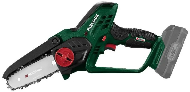 Parkside®  Aku reťazová píla Paghs 20-Li C3 + Akumulátor 20 V/4 Ah + Nabíjačka 20 V/4,5 A  (800011253)