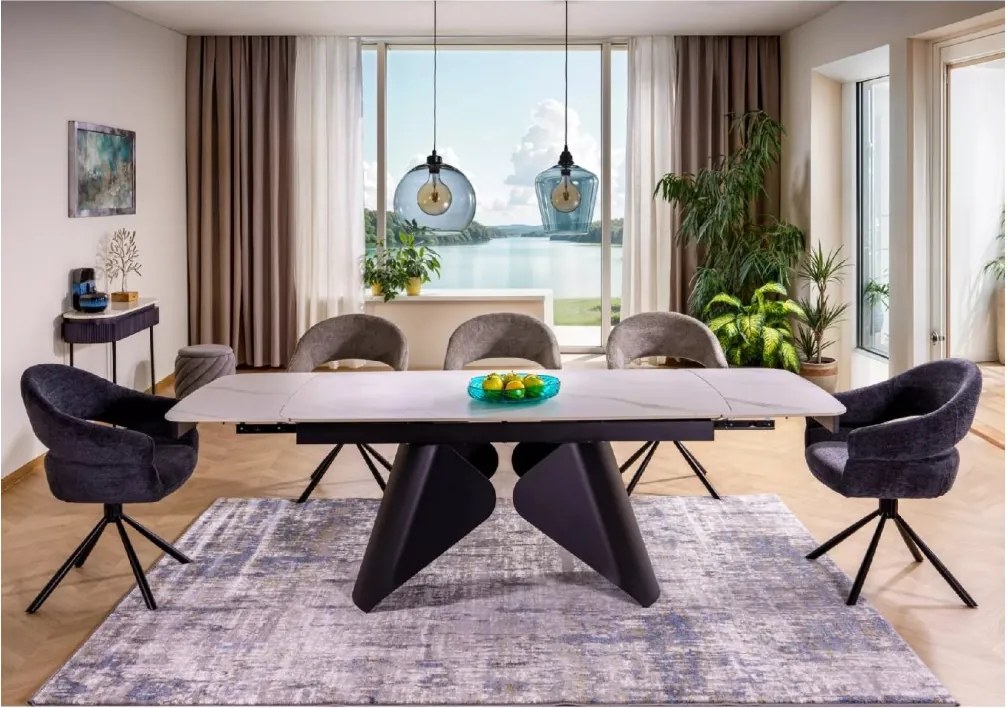 SI Stolička Borgo Raven sivý