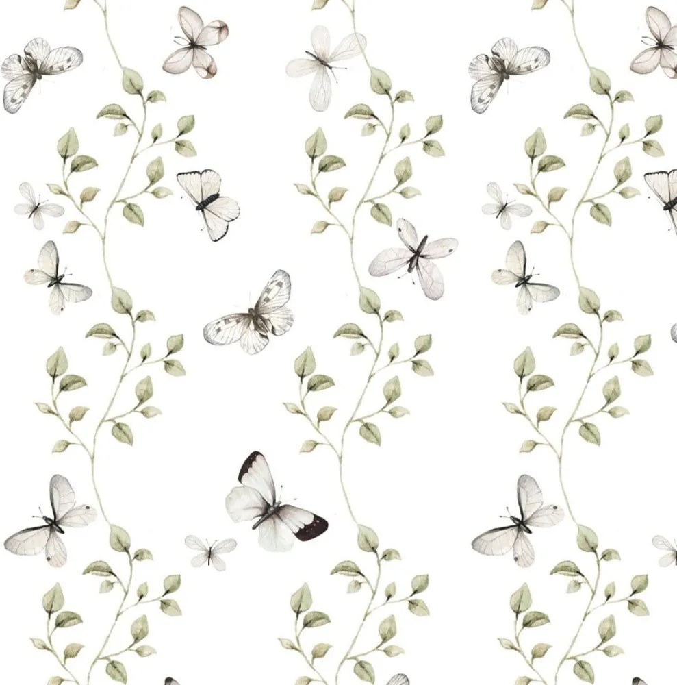 Tapeta motýlia zábava 280x50 cm