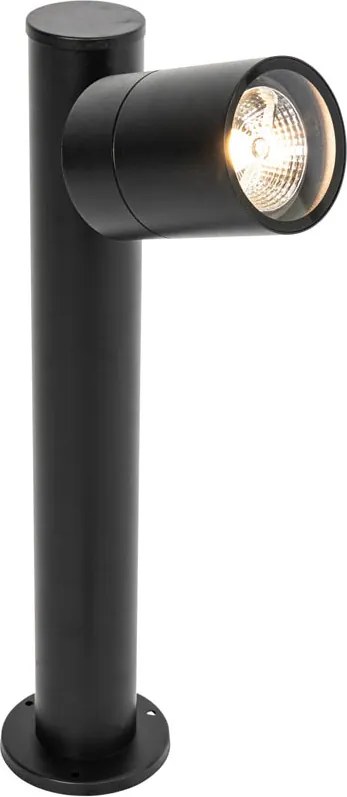 Vonkajšie svietidlo čierne 45 cm AR70 nastaviteľné IP44 - Solo