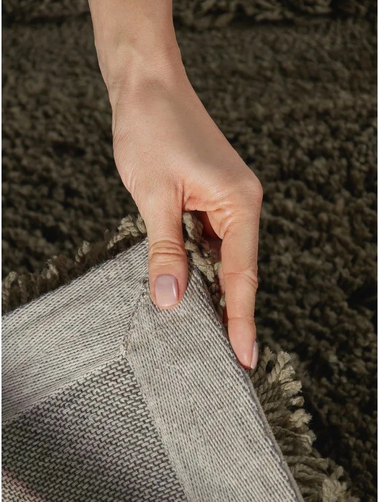 Kaki ručne tkaný koberec 80x150 cm Lambeth Jasper – Ted Baker