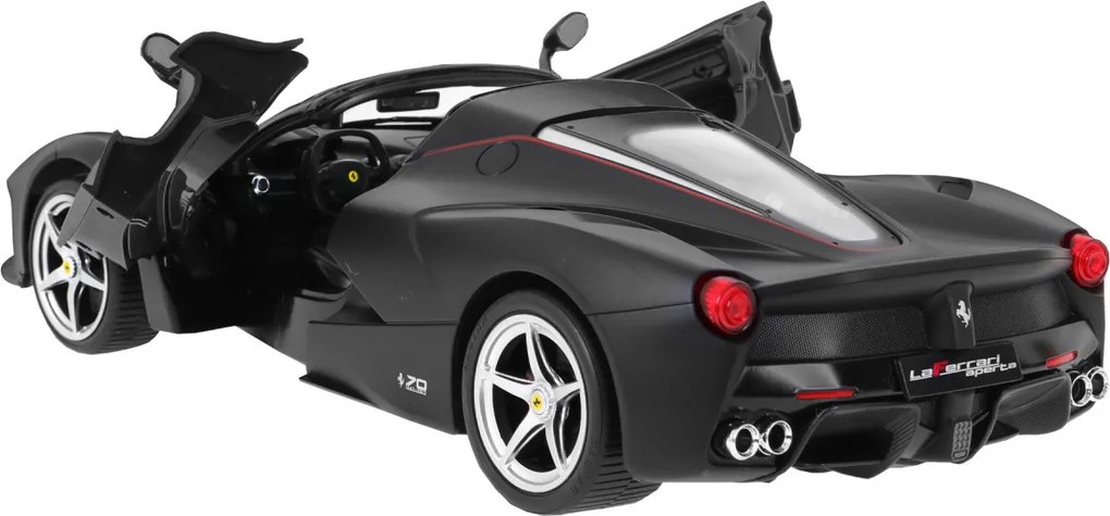 Ferrari LaFerrari Aperta čierna RASTAR 1:14 RC auto na diaľkové ovládanie + ovládač 2,4 GHz