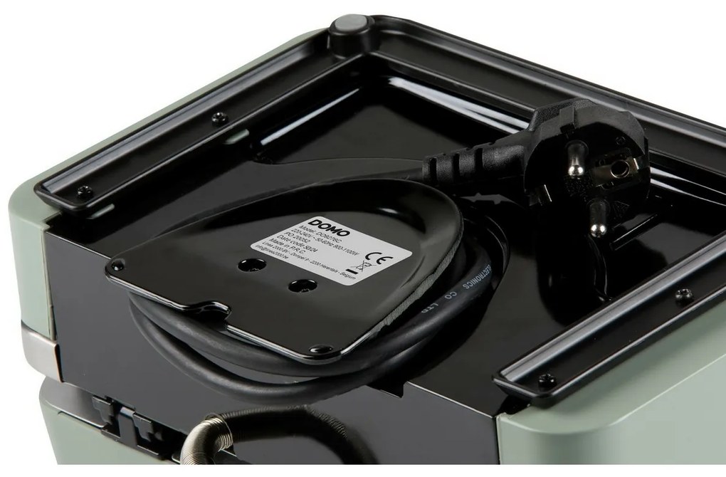 DOMO DO9276C sendvičovač 3 v 1, matná zelená