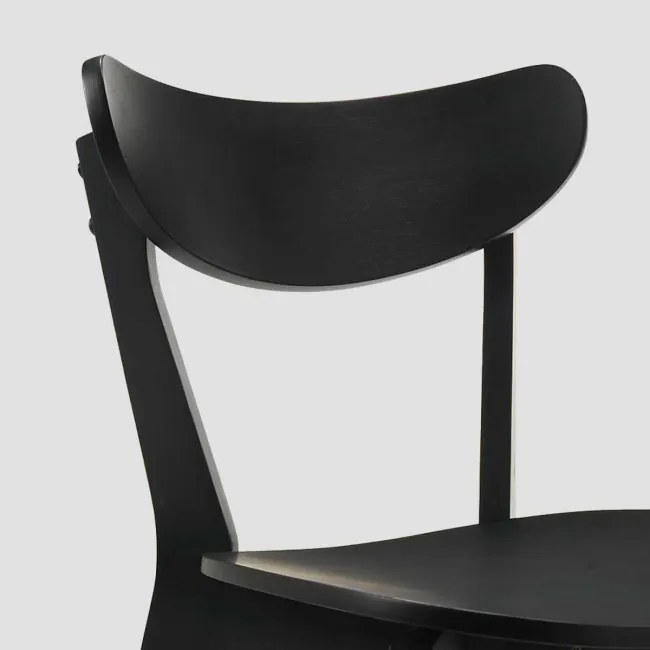 Set dvoch jedálenských stoličiek VIERI čierne 718137