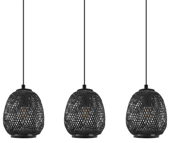 Eglo 43266 - Luster na lanku DEMBLEBY 1 3xE27/40W/230V