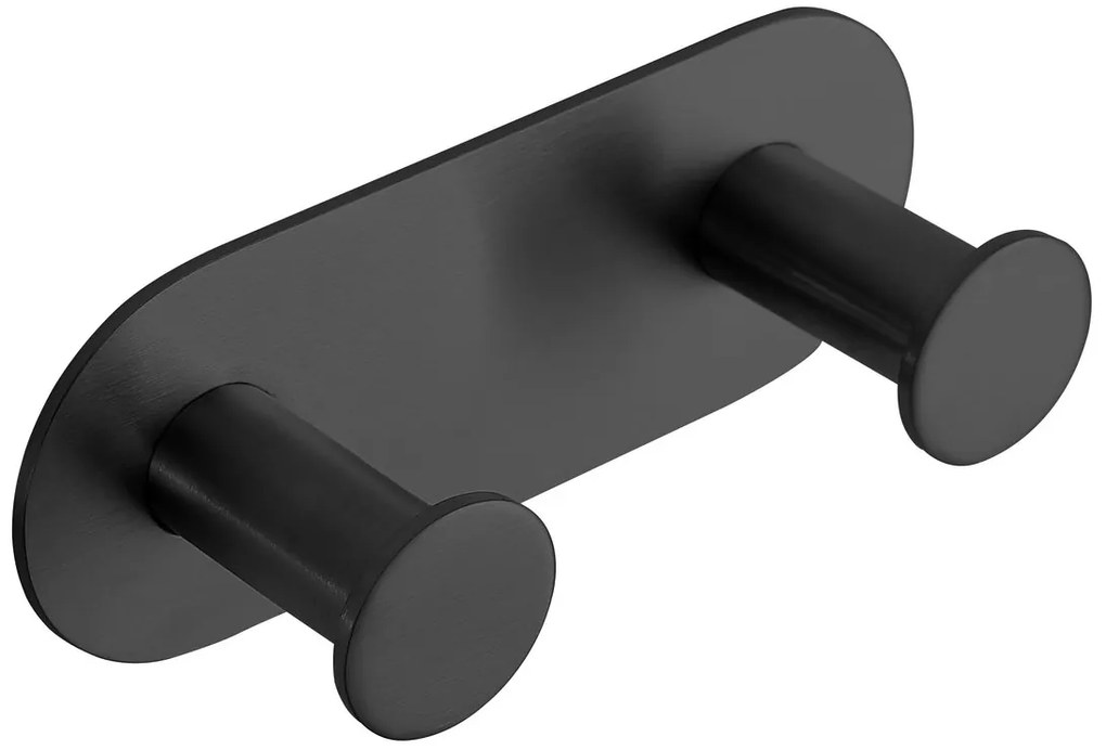 Sapho Sapho, X-ROUND samolepiaci dvojháčik, čierna matná, XR220B