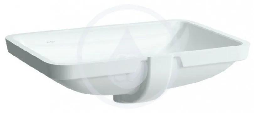 LAUFEN Pro S Umývadlo, 550 mm x 380 mm, bez otvoru na batériu, s LCC, biela H8119684001091