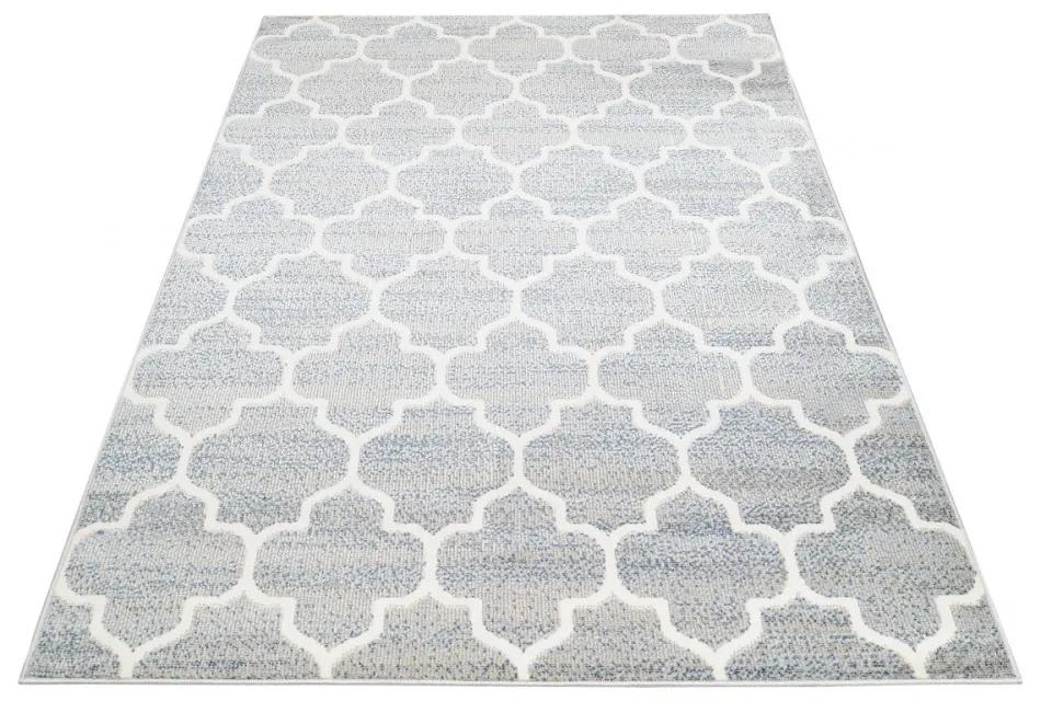 Kusový koberec PP Avera sivomodrý 200x300cm