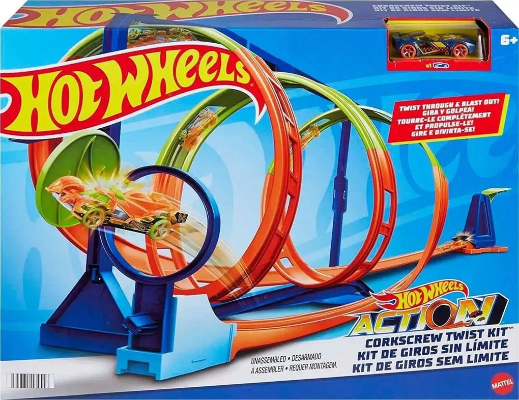 Mattel Hot Wheels® Vývrtková dráha 25HMX41