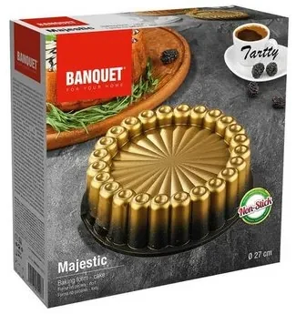 Banquet Forma na bábovku liata MAJESTIC Tartty pr. 27 cm