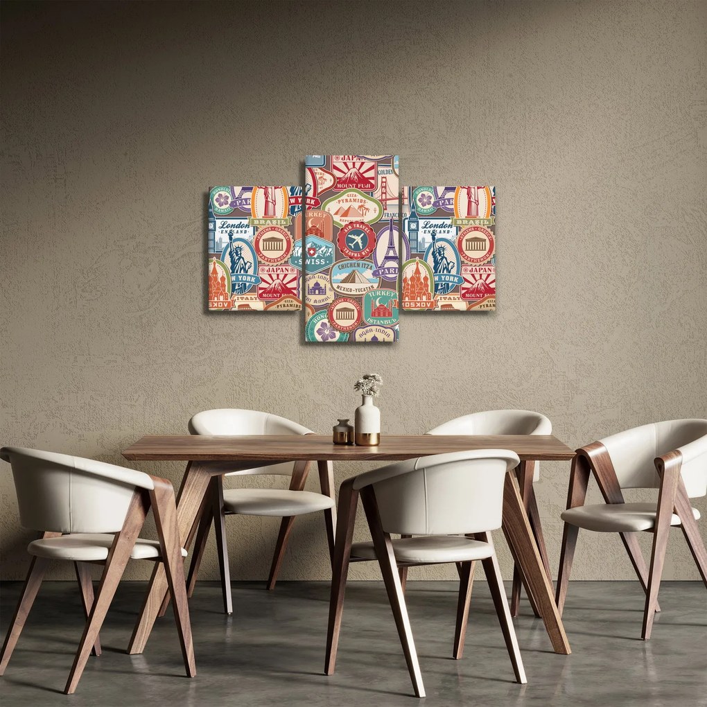 Obraz cestovateľa (90x60 cm)