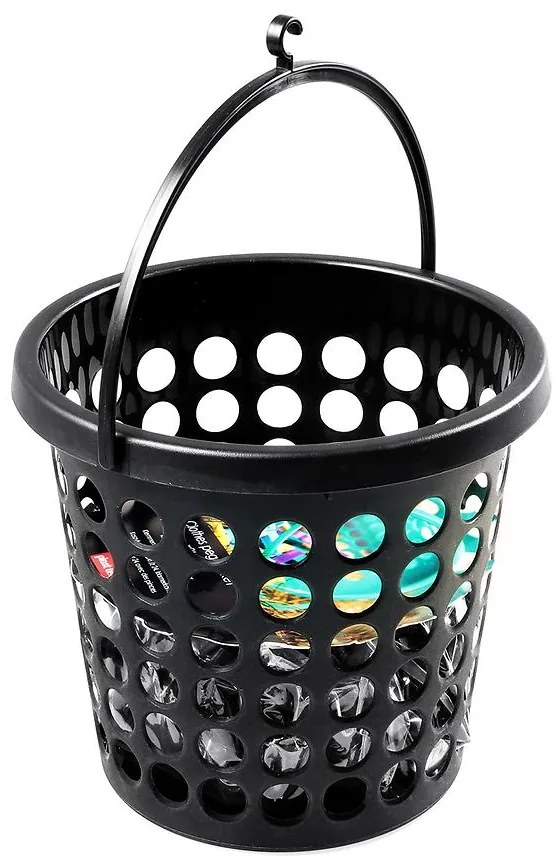 Košík na štipce Springfield 24 ks čierny