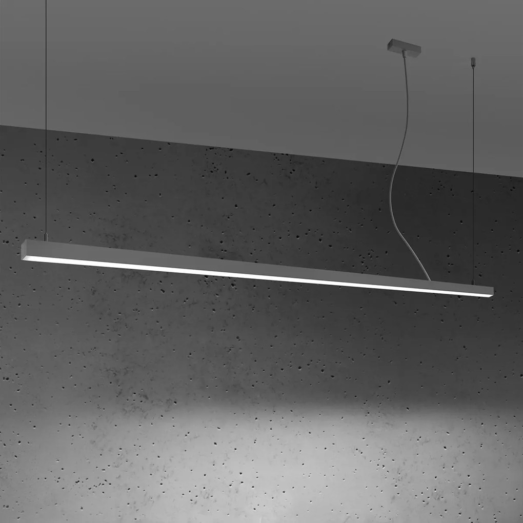 Závesné LED svietidlo Pinne 200, 1x LED 50w, 4000k, s