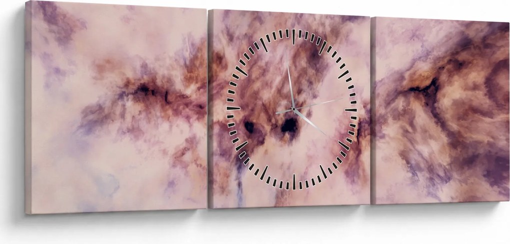 Obraz - Fantasy II. (s hodinami) (90x30 cm)