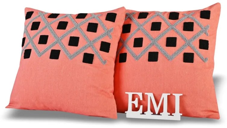 Obliečky na vankúše 40x40 cm Ziva set 2 ks EMI