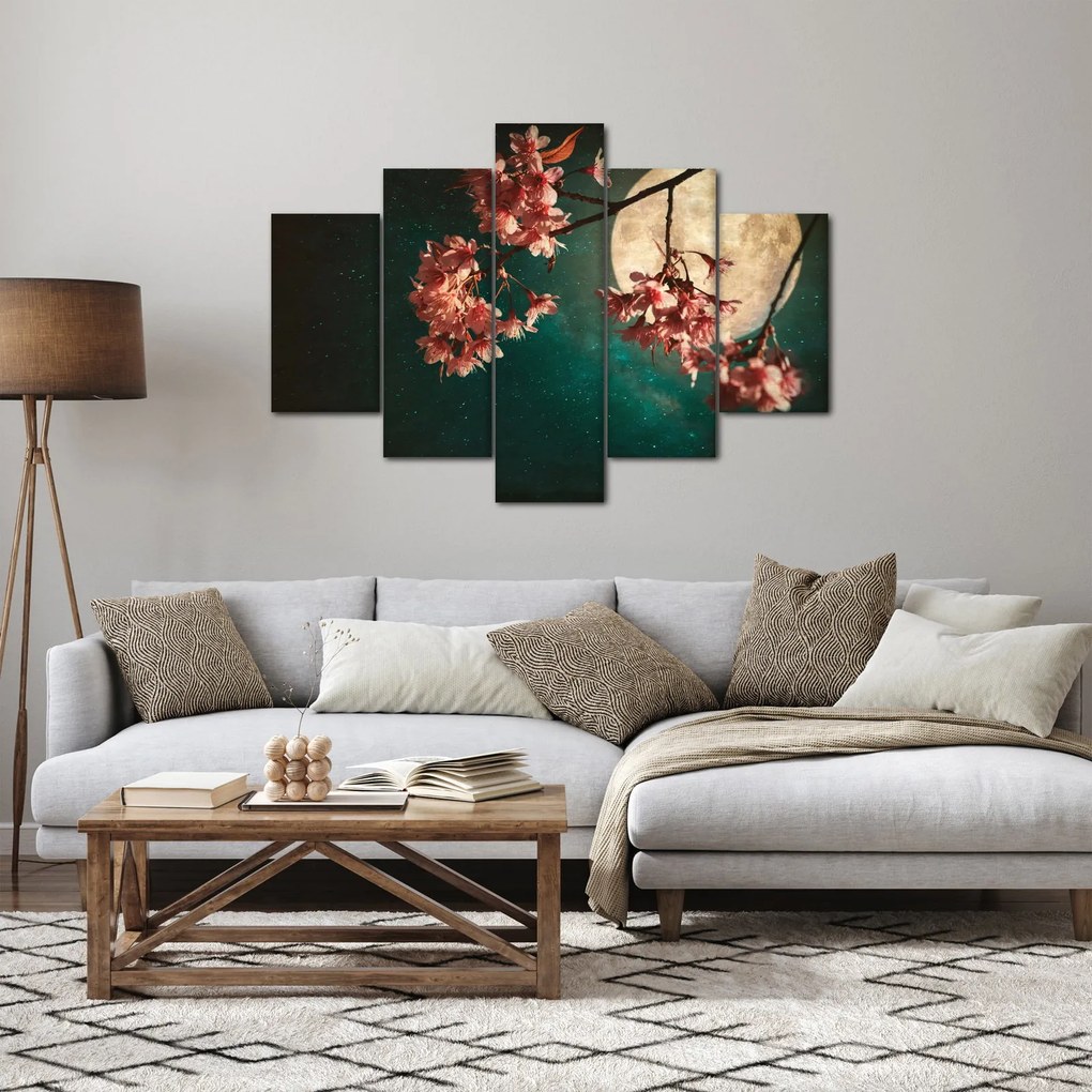 Obraz - Sakura v splne (150x105 cm)