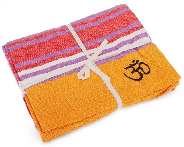 Bodhi Yoga Bodhi Shavasana bavlnená prikrývka Multicolor