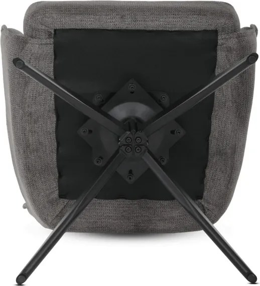 Jedálenská stolička sivá DCH-P3170 GREY2