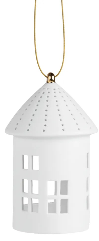 Závesný porcelánový svietnik LIGHTHOUSE okrúhly - rôzne veľkosti Veľkosť: L
