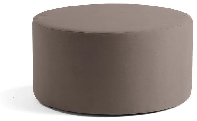 Taburet CASUAL, látka ETNA, Ø 1000 mm, svetlohnedá