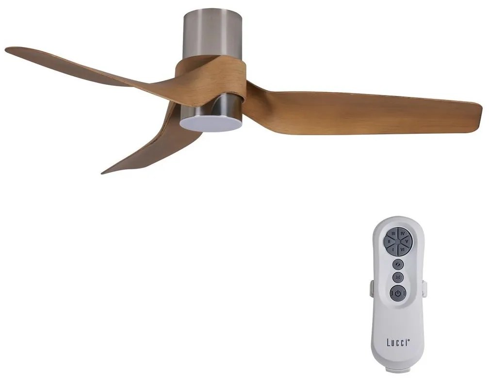 Lucci air Lucci air 213355- LED Stmievateľný stropný ventilátor NAUTICA 1xGX53/12W/230V +DO FAN00259