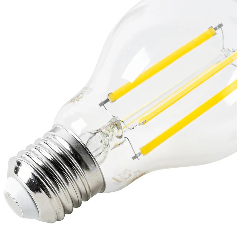Sada 5 LED žiaroviek E27 A60 číre 4,9 W 1055 lm 2700 K
