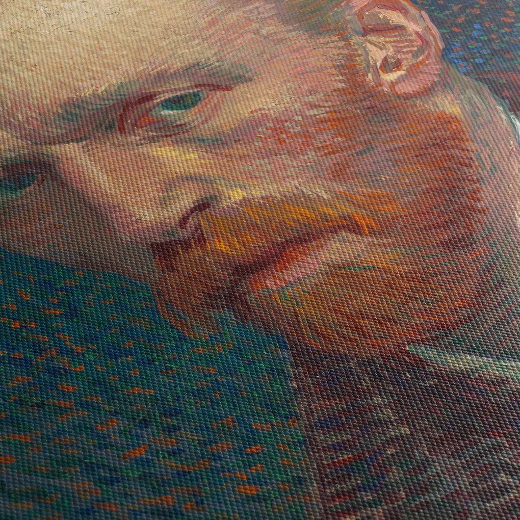 Obraz - Vincent van Gogh, Self-Portrait, reprodukcia (120x50 cm)