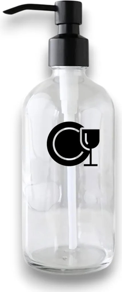 Označto Štítok/nálepka do kúpeľne - Tanier Farba písma: Zlatá