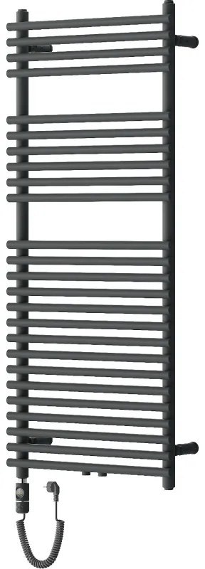 Mexen Sol, elektrické vykurovacie teleso 1200x500 mm + vykurovacia tyč 600 W, antracitová, W125-1200-500-2600-66