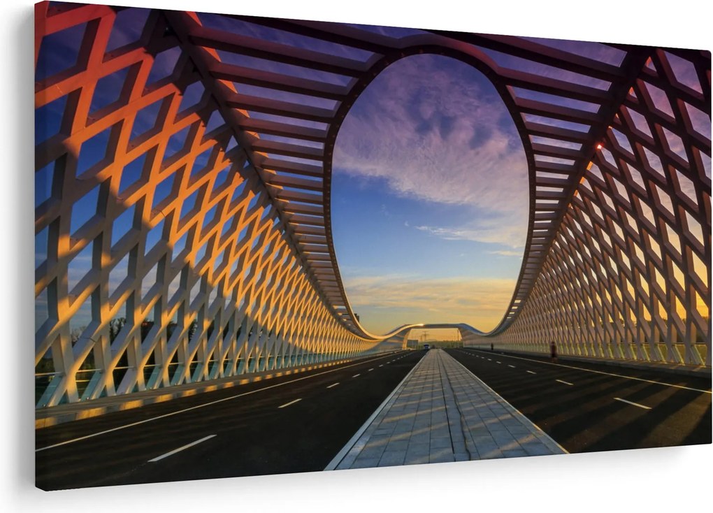 Obraz modernej architektúry mosta (90x60 cm)