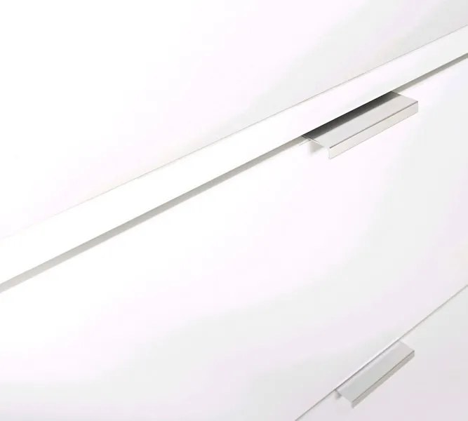 Skrinka so zásuvkou Göteborg, biela / dub sonoma