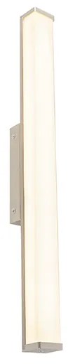 Moderná nástenná lampa do kúpeľne oceľ 62 cm IP44 - Cascada