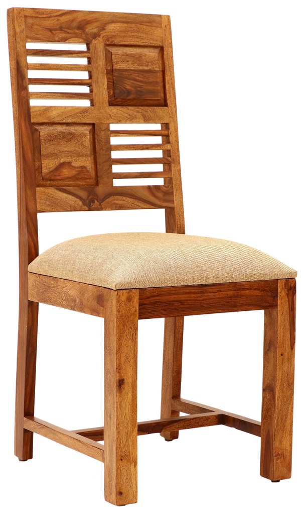 furniture-nabytek.cz - Drevená stolička s čalúnením z ružového dreva