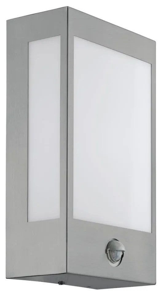 Eglo 95989 - LED Vonkajšie nástenné svietidlo s čidlom RALORA 1 LED/12W