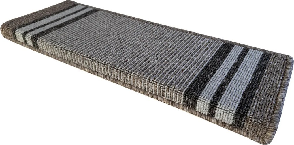 Nášľapy na schody Gandia béžový obdĺžnik, samolepiaci - 25x80 obdĺžnik (rozmer vrátane ohybu) Vopi