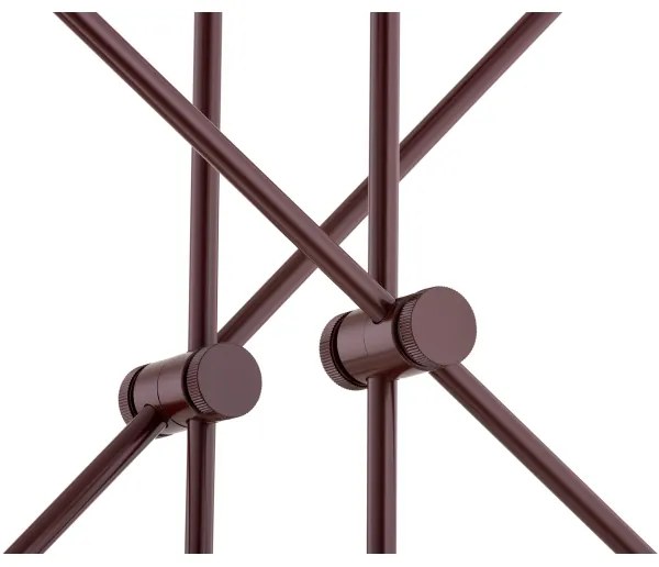 Argon 1842 - Luster na tyči ABSOS 4xE14/7W/230V alabaster hnedá