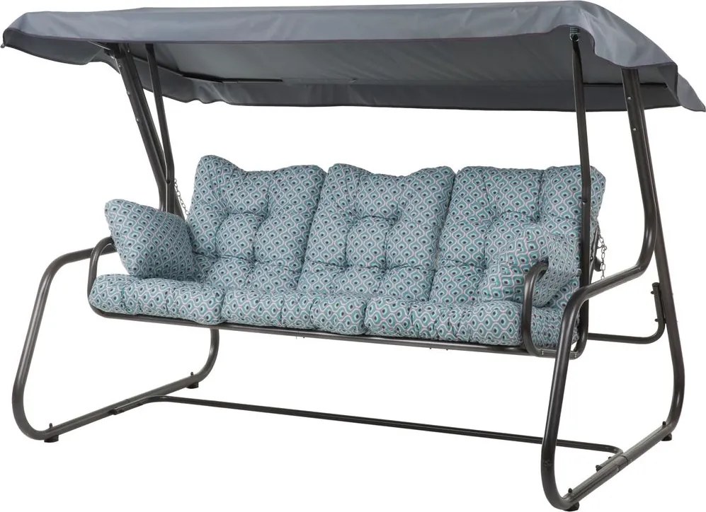 CELEBES záhradná hojdačka kovová