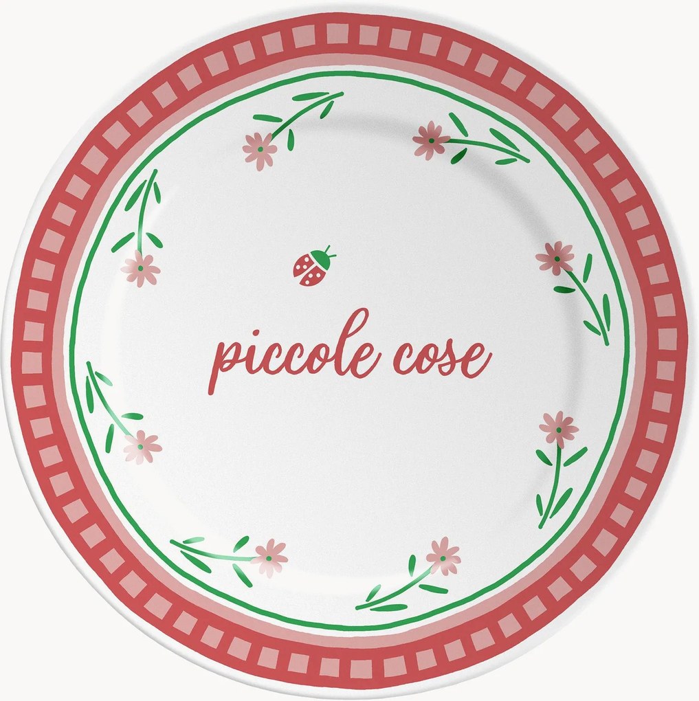 Porcelánový dezertný tanier Piccole Cose