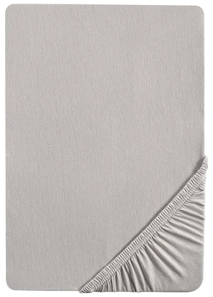 Biberna Napínacia plachta (sivá, 180 – 200 x 200 cm)  (100226989)