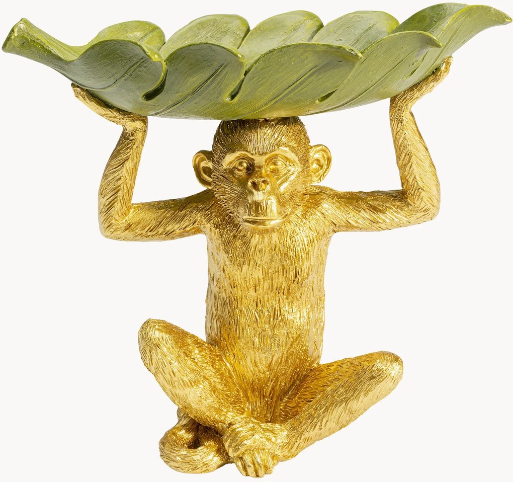 Dekoračná miska na nožičke Banana Leaf