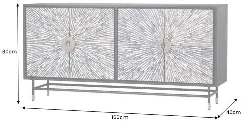 Komoda 43345 Mosaik 160cm Drevo  - Komfort-nábytok