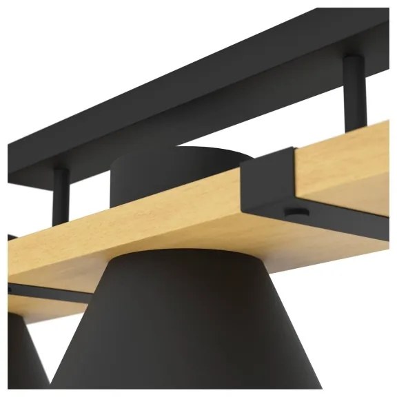 Eglo 43955 - Stropné svietidlo MACCLES 3xE27/15W/230V