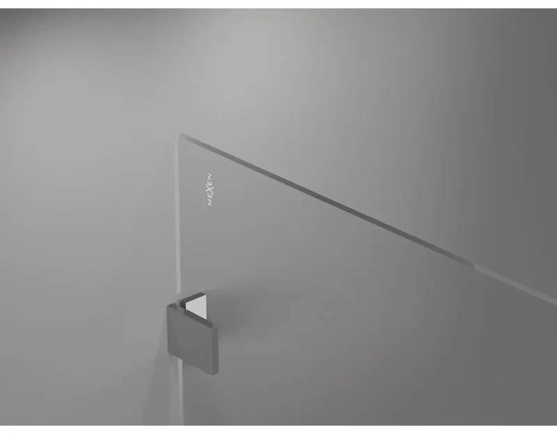 Mexen Lunar sprchová stena pravá 60 x 200 cm, 8mm číre sklo, chrómová, 830-060-000-01-00-P