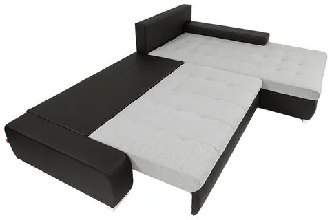 Rohová sedacia súprava Hesron (biela). Vlastná spoľahlivá doprava až k Vám domov. 1122239