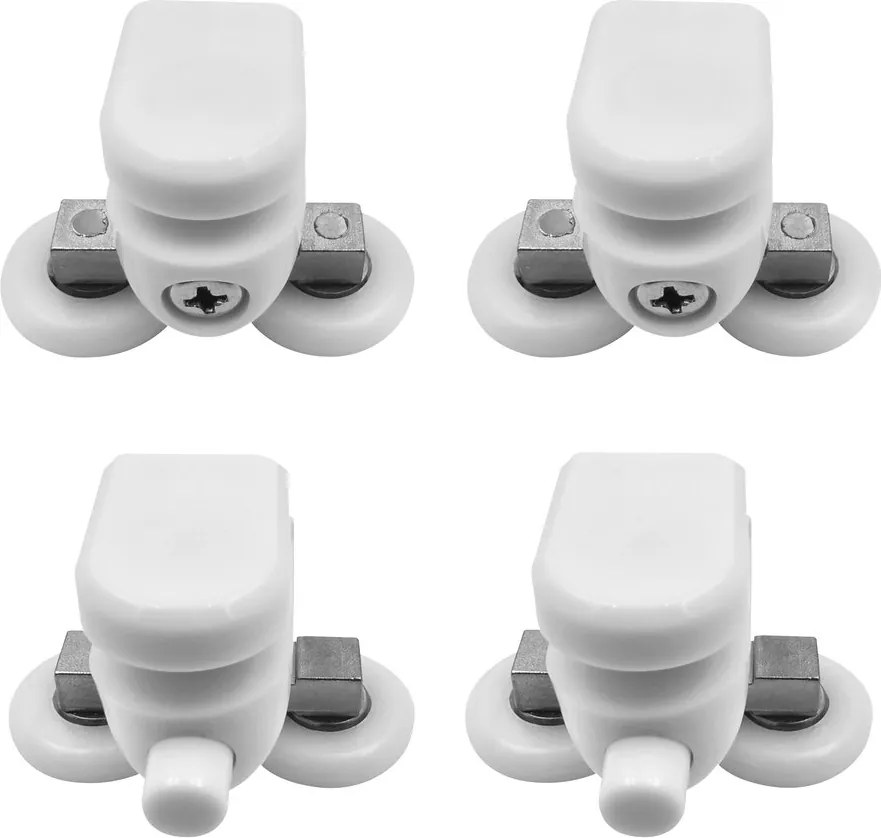 Aqualine Aqualine, Set pojazdov 2 horné 2 spodné, biela, SPAT04W