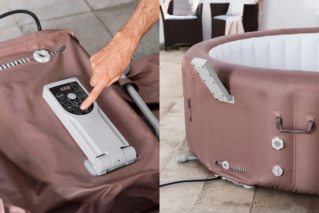 BESTWAY Lay-Z-Spa Hawaii EnergySense Smart AirJet Vírivka, 196 x 71 cm, 6 osôb 6001G