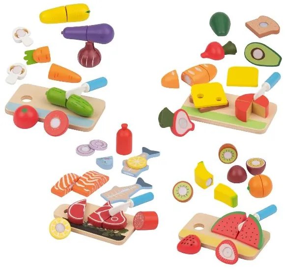 lupilu® Drevené hračkárske potraviny (800011298)